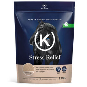 KRAFFT Stress Relief täydennysrehu stressaavalle hevoselle – magnesium, tryptofaani ja B-vitamiinit | Hattula Wesunda Butik